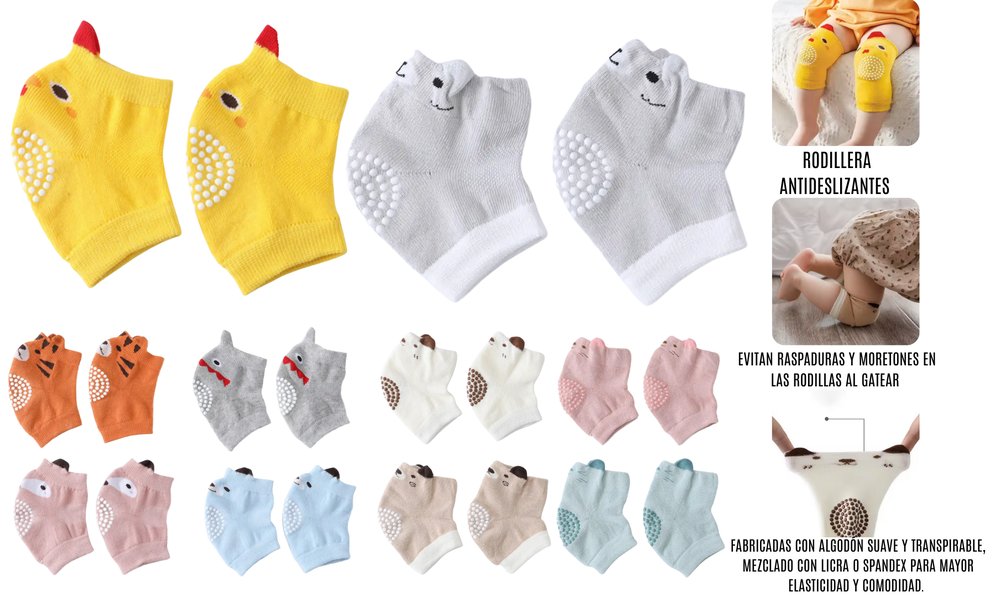 Rodillera Para Bebes de Animales